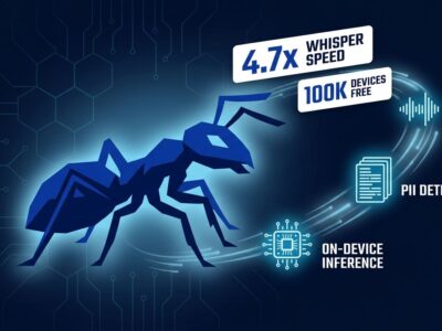 Desert Ant Labs on-device AI SDK launch - 18 models including Voz transcription, 4.7x faster than Whisper