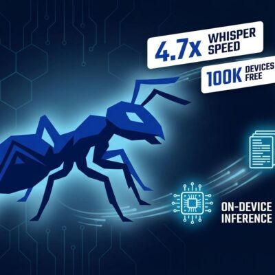 Desert Ant Labs on-device AI SDK launch - 18 models including Voz transcription, 4.7x faster than Whisper