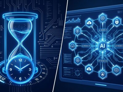 OpenAI DevDay 2026 Managed Agents platform visualization with countdown and AI agent network