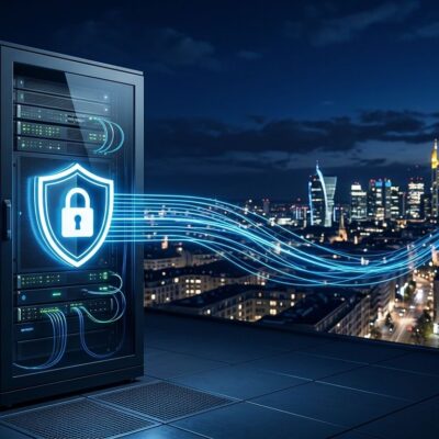 Secure on-premise server infrastructure representing sovereign AI deployment