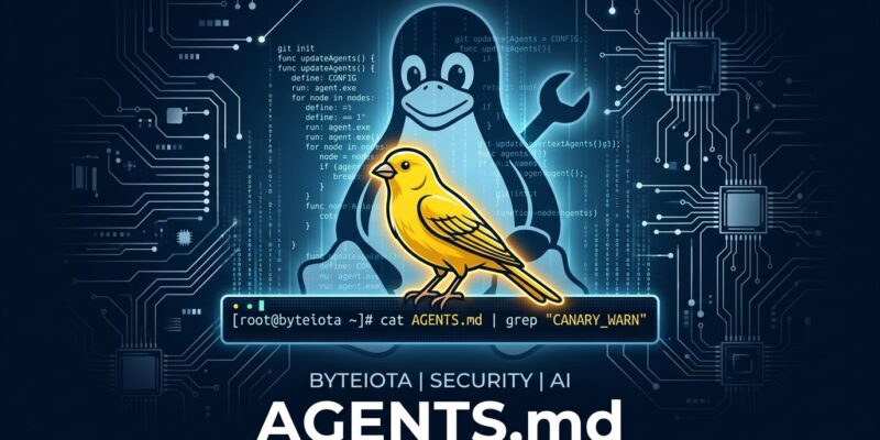 systemd 262-rc2 AI canary in AGENTS.md blocks unreviewed AI code contributions