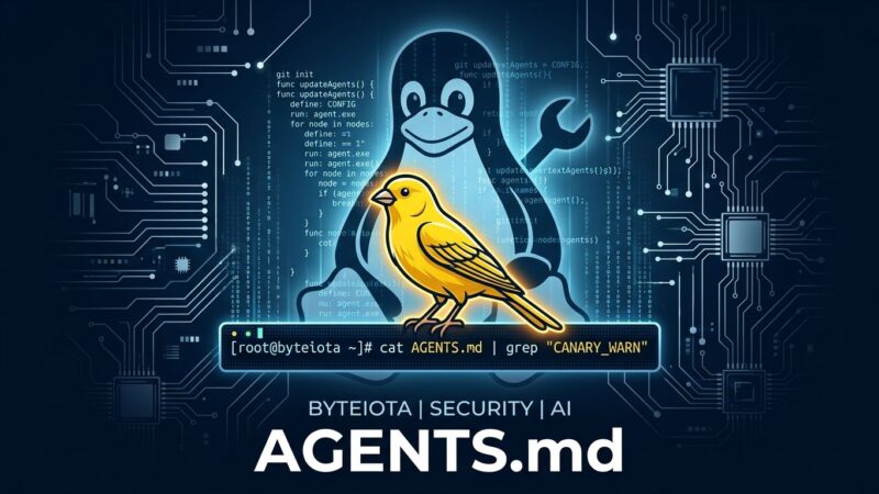 systemd 262-rc2 AI canary in AGENTS.md blocks unreviewed AI code contributions