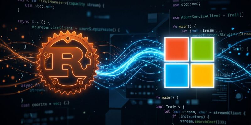 Microsoft makes Rust a tier-1 language alongside C++ and C# with Azure SDK GA and rustc_codegen_utc backend