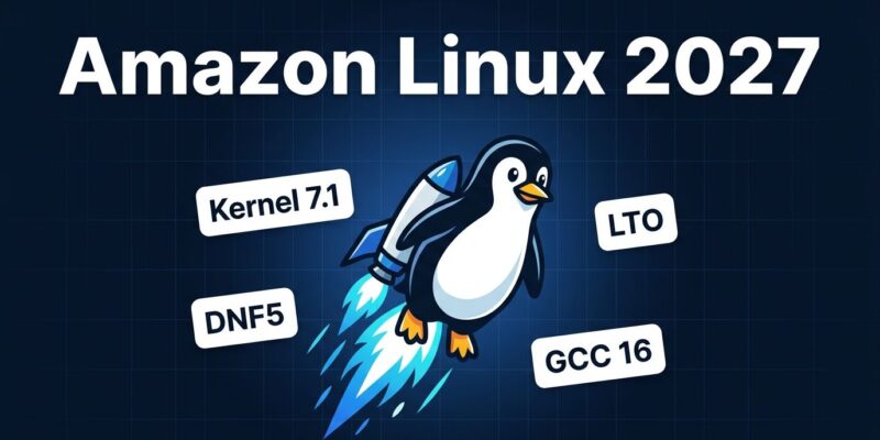 Amazon Linux 2027 public preview featuring kernel 7.1, DNF5, and LTO — what EC2 developers must test now