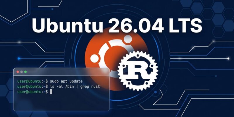 Ubuntu 26.04 LTS ships Rust-rewritten system tools including sudo-rs and uutils coreutils