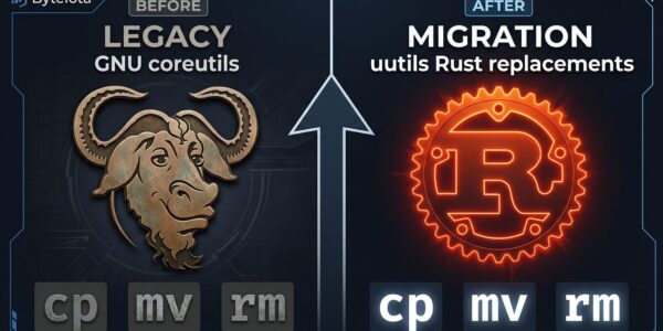 Ubuntu 26.10 Rust Coreutils: cp, mv, rm Finally Land | byteiota