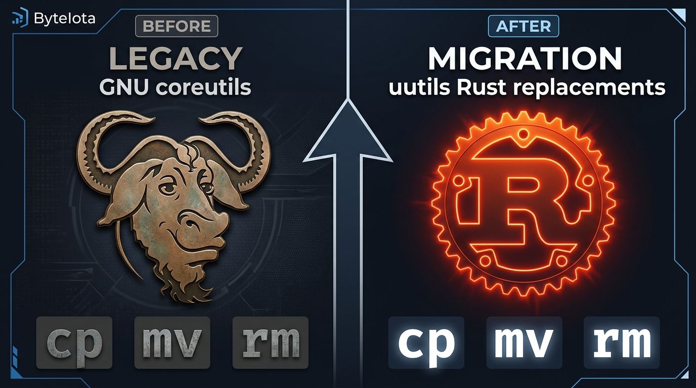 Ubuntu 26.10 Rust Coreutils: cp, mv, rm Finally Land | byteiota