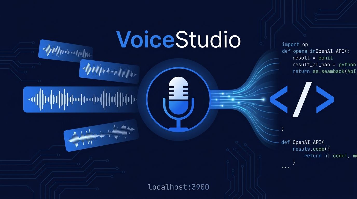 VoiceStudio: Local Voice Cloning With a Drop-In OpenAI API