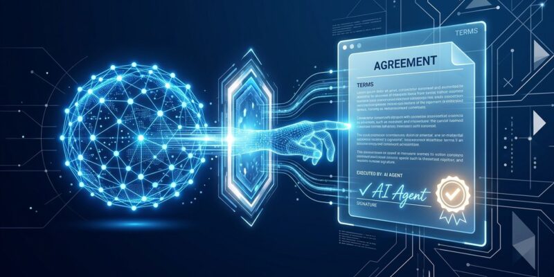 AI agent connecting to Docusign MCP server to send contracts and trigger agreement workflows