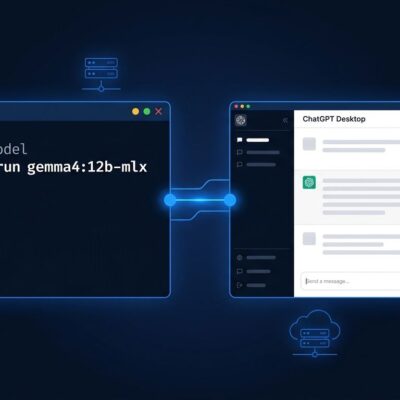 Ollama 0.34 connecting local model inference to ChatGPT Desktop with cloud model support