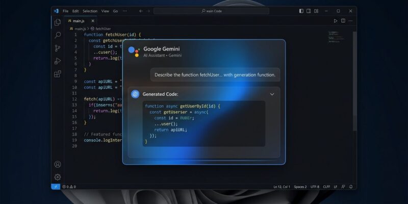 Google Gemini desktop app floating overlay on Windows with Alt+Space shortcut