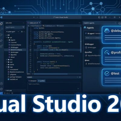 Visual Studio 2026 release — five Copilot agents, BYOK model support, and 50% fewer UI hangs than VS 2022