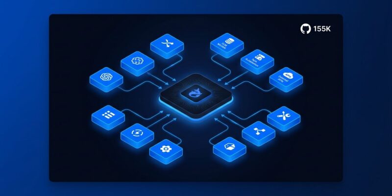 DeepSeek Harness dsh open-source agent runtime plugin architecture diagram with blue hexagonal blocks on dark navy background