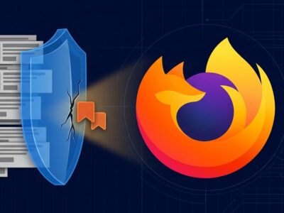 Firefox browser icon with a shield blocking ads but letting Mozilla sponsored content through on iOS