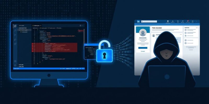 North Korea WaterPlum hacker group targeting developers via fake job interviews and malicious VSCode tasks