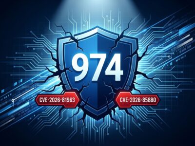 Microsoft September 2026 Patch Tuesday security dashboard showing 974 CVEs and two actively exploited Windows zero-days
