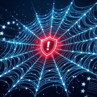 Autonomous AI agent neural network with GDPR warning — Spain AEPD data breach 2026