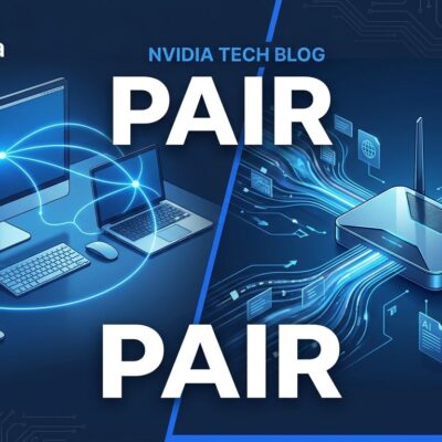 NVIDIA PAIR personal AI router distributing inference requests across multiple home PCs as a local AI cluster