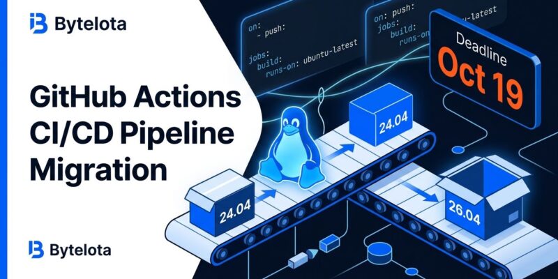 GitHub Actions ubuntu-latest migrating to Ubuntu 26.04 runner image with October 19 deadline