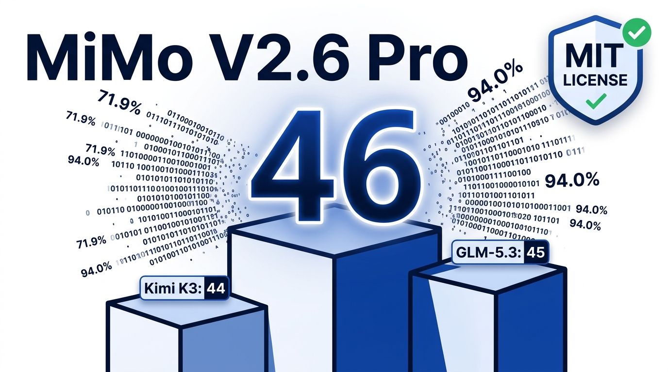 MiMo V2.6 Pro: #1 Open-Weight AI Model, 21x Cheaper