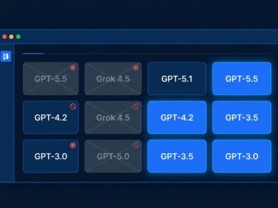 GitHub Copilot model deprecation dashboard showing retiring models GPT-5.5 Grok 4.5 and their successors