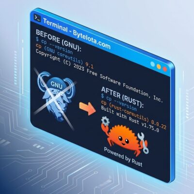 Ubuntu 26.10 completes Rust coreutils transition - cp mv rm now use uutils Rust implementation