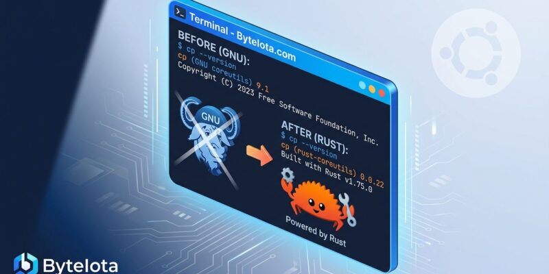 Ubuntu 26.10 completes Rust coreutils transition - cp mv rm now use uutils Rust implementation