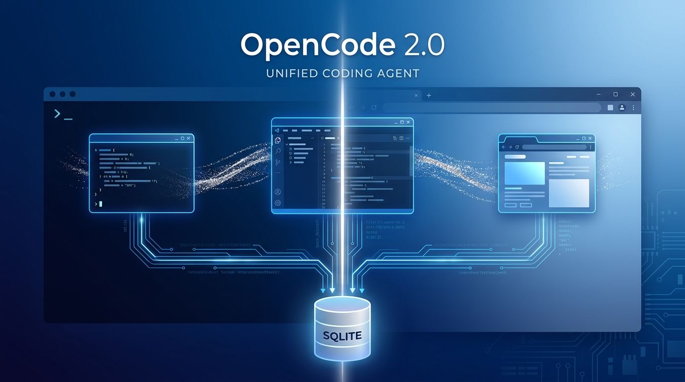 OpenCode 2.0 Beta: One Backend, Three Interfaces