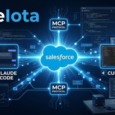Salesforce AIforce Headless Toolkit connecting to Claude Code and Cursor via MCP tools