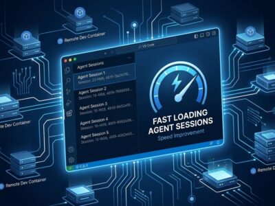 VS Code 1.139 faster agent sessions and remote Dev Container support
