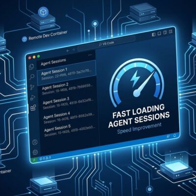 VS Code 1.139 faster agent sessions and remote Dev Container support