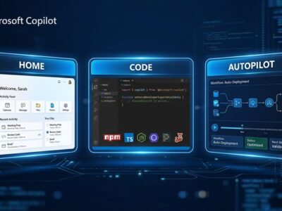 Microsoft Copilot restructured into Home Code and Autopilot surfaces with Managed Runtime SDK