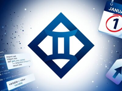 Google Gemini 3.8 Flash logo with January 1 2027 deadline calendar and pricing elements on blue and white background
