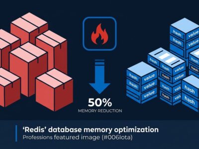 Redis 8.10 compact hash template encoding reduces memory usage by 50 percent