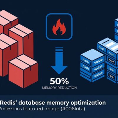Redis 8.10 compact hash template encoding reduces memory usage by 50 percent