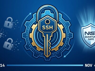 SSH key security diagram showing key size requirements and deadline dates for GitHub SSH changes