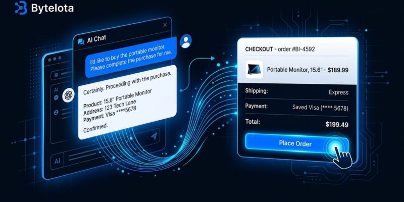 Google Universal Commerce Protocol UCP AI agent completing purchase