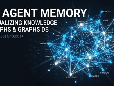 Knowledge graph nodes with glowing blue and white edges representing AI agent memory persistence without a cloud API key