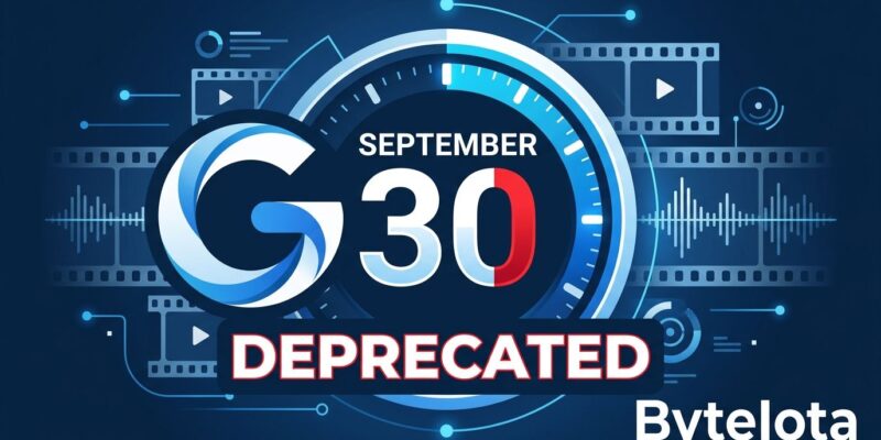 Gemini Omni Flash Preview deprecated September 30 - migrate to gemini-omni-1.1-flash now