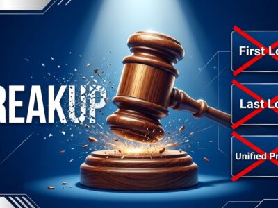 Gavel striking down on Google ad tech breakup ruling - three auction rules prohibited