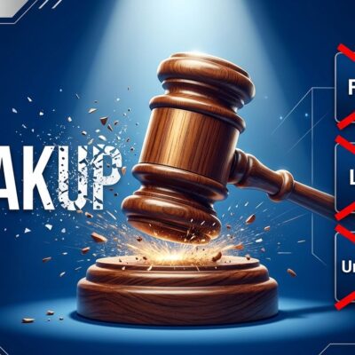 Gavel striking down on Google ad tech breakup ruling - three auction rules prohibited