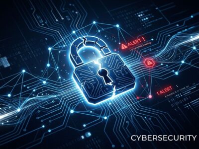 Broken padlock with MCP protocol network nodes representing LiteLLM CVE-2026-59822 authentication bypass vulnerability