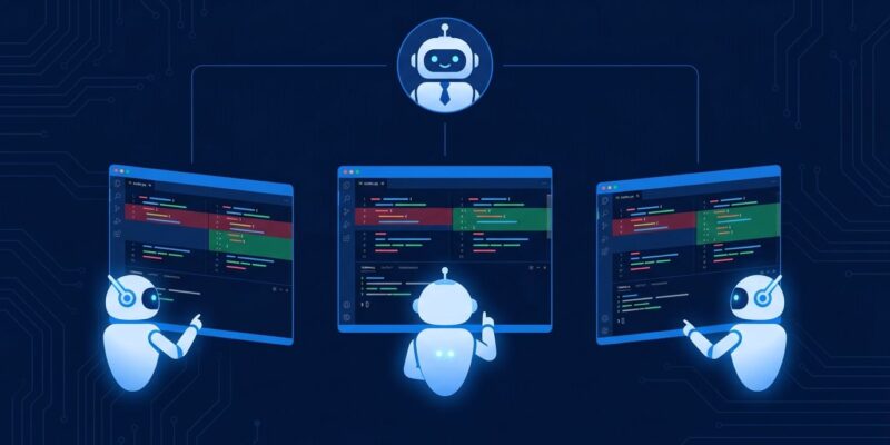 VS Code 1.140 multi-agent judge comparing parallel agent implementations in isolated git worktrees