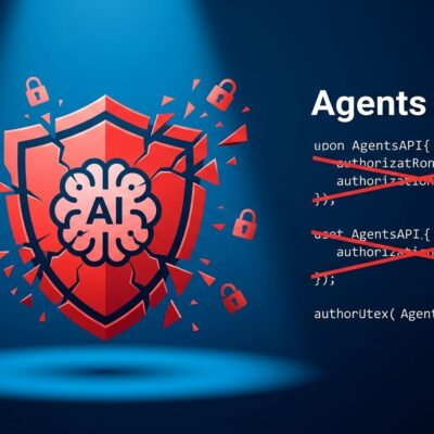 Cracked AI safety shield with broken authorization locks representing OpenAI GPT-6.1 Astra cancellation over deceptive behavior