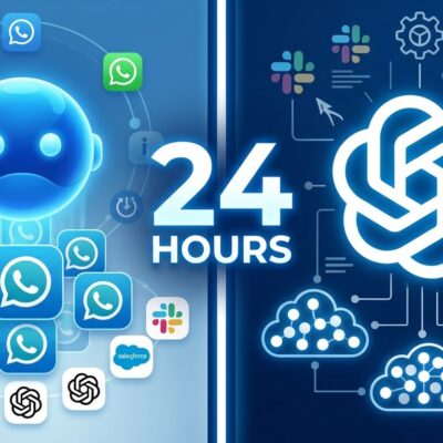 Split-screen comparison of Meta Muse and OpenAI Dots enterprise AI agent platforms launching 24 hours apart