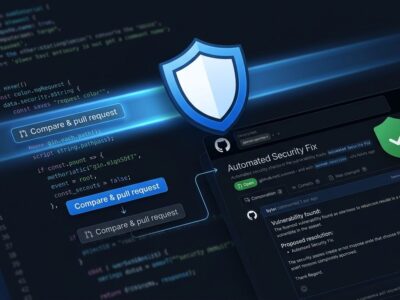 Codex Security Cloud scanning GitHub repository code with AI and opening an automated fix pull request