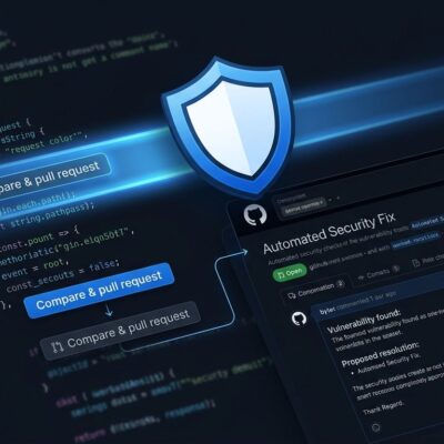 Codex Security Cloud scanning GitHub repository code with AI and opening an automated fix pull request