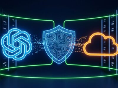 OpenAI and AWS logos separated by a data sovereignty shield representing Bedrock Managed Agents