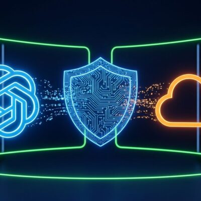 OpenAI and AWS logos separated by a data sovereignty shield representing Bedrock Managed Agents