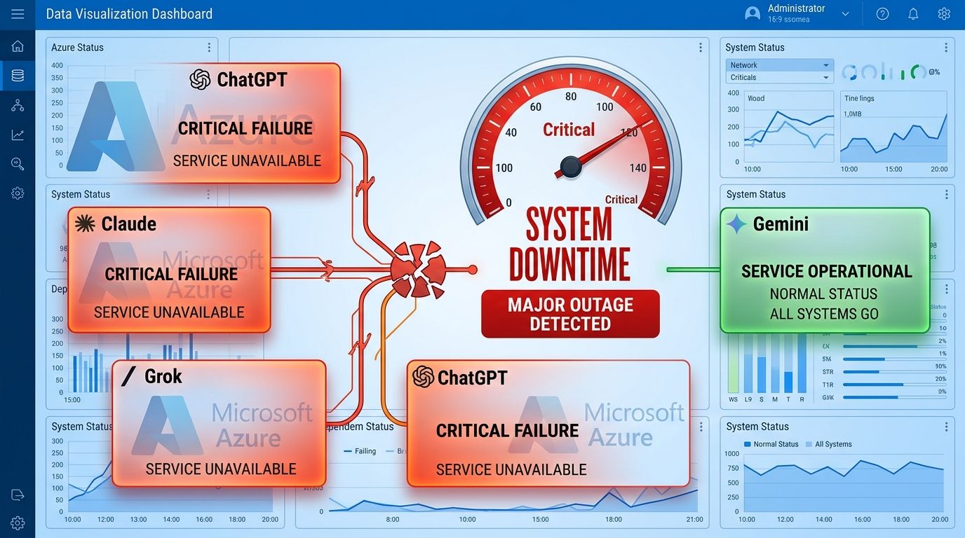 ChatGPT, Claude, and Grok Go Down: Azure Is the Common Thread